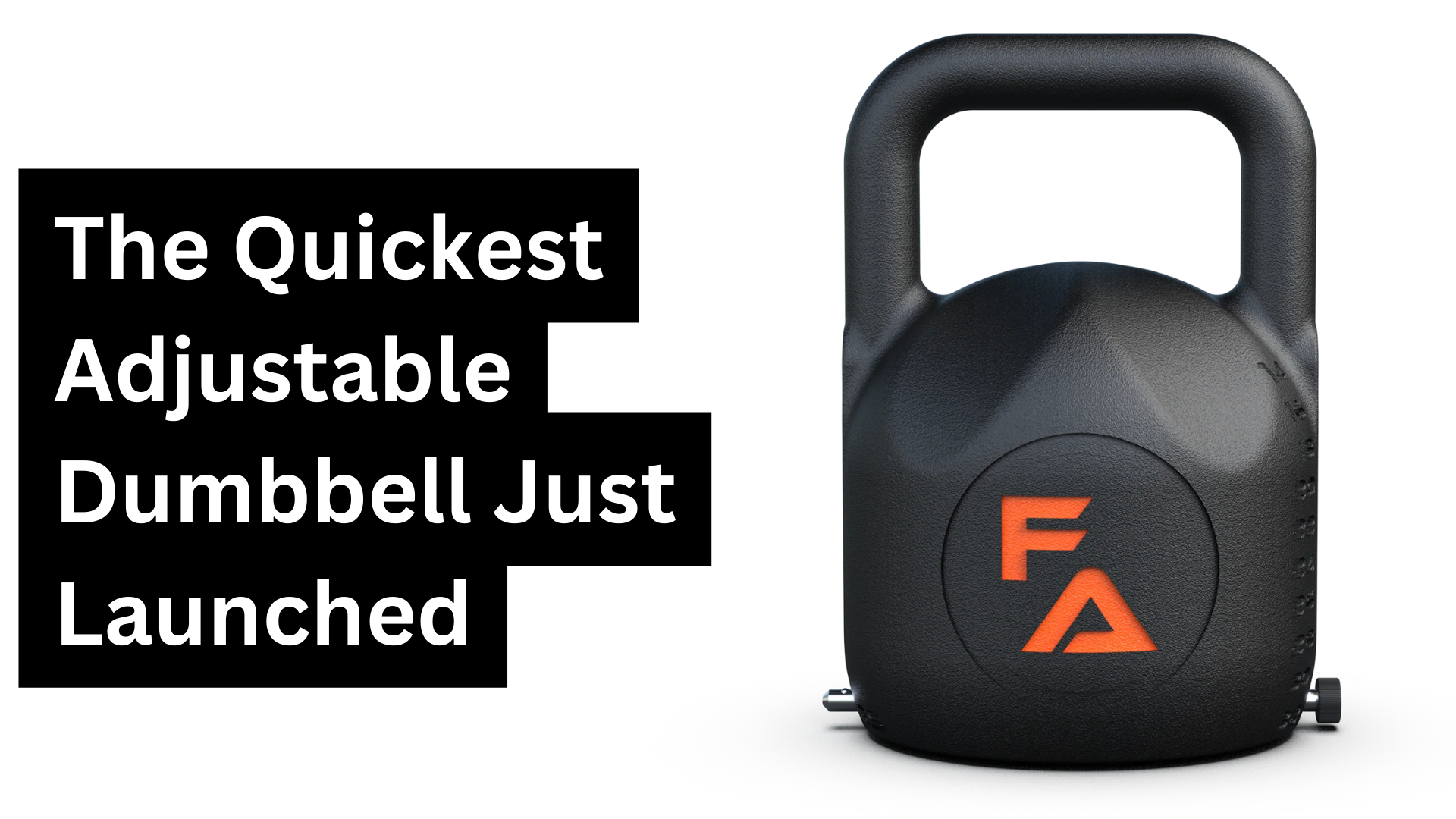 The Quickest Adjustable Dumbbell Just Launched