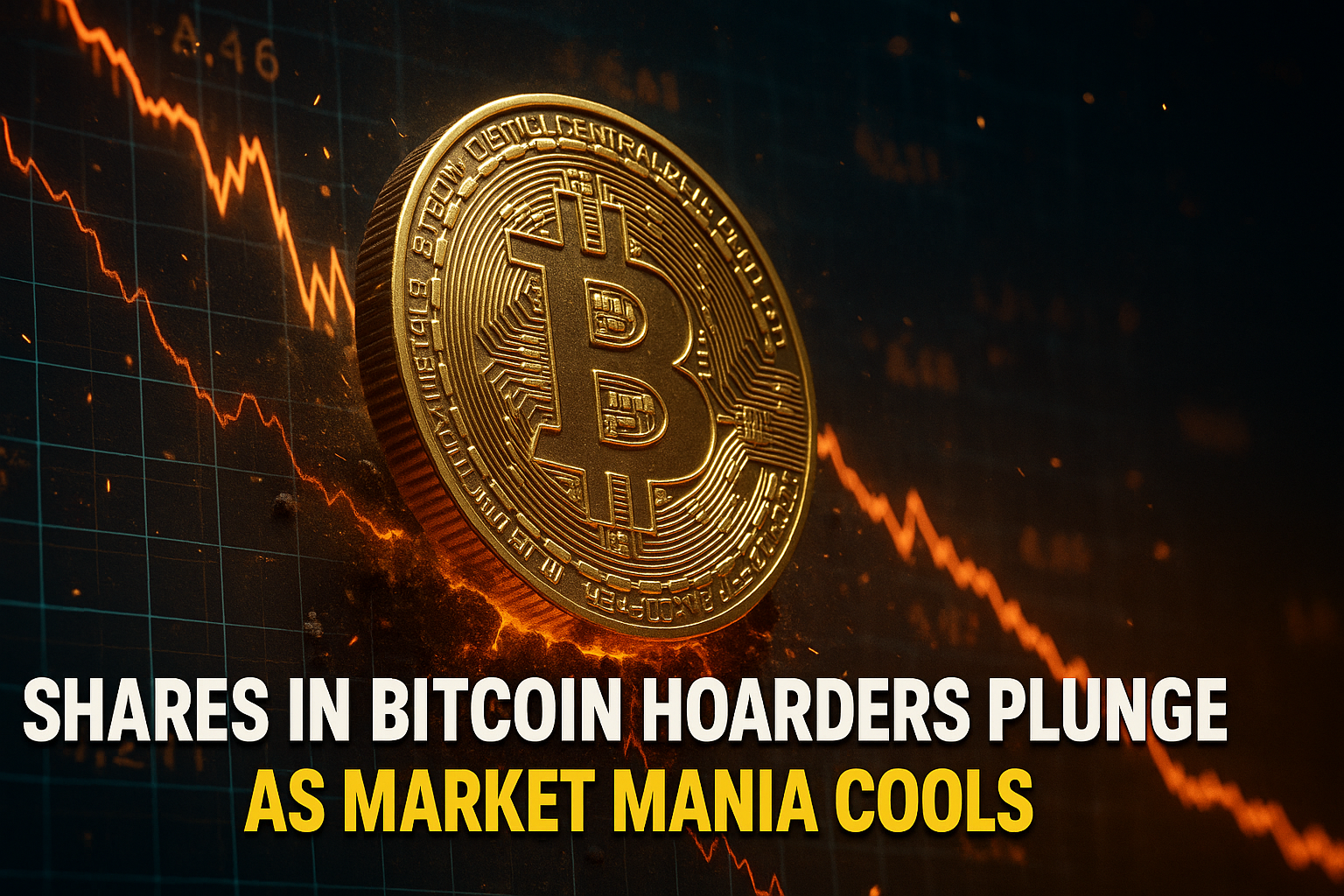 Shares in Bitcoin Hoarders Plunge as Market Mania Cools