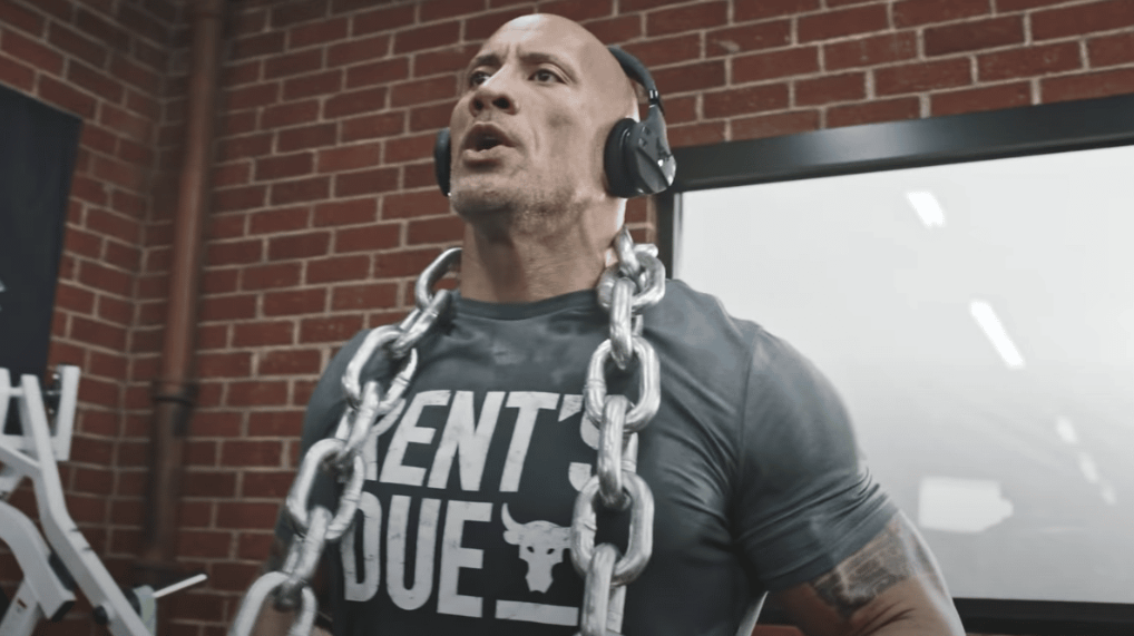 🏋️ the rock's "fun-pain" 4-round leg workout
