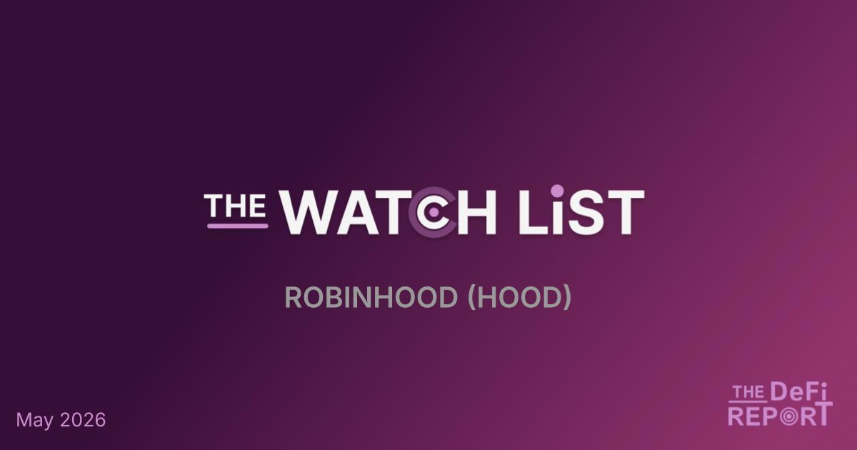 The Watch List: Robinhood (HOOD)