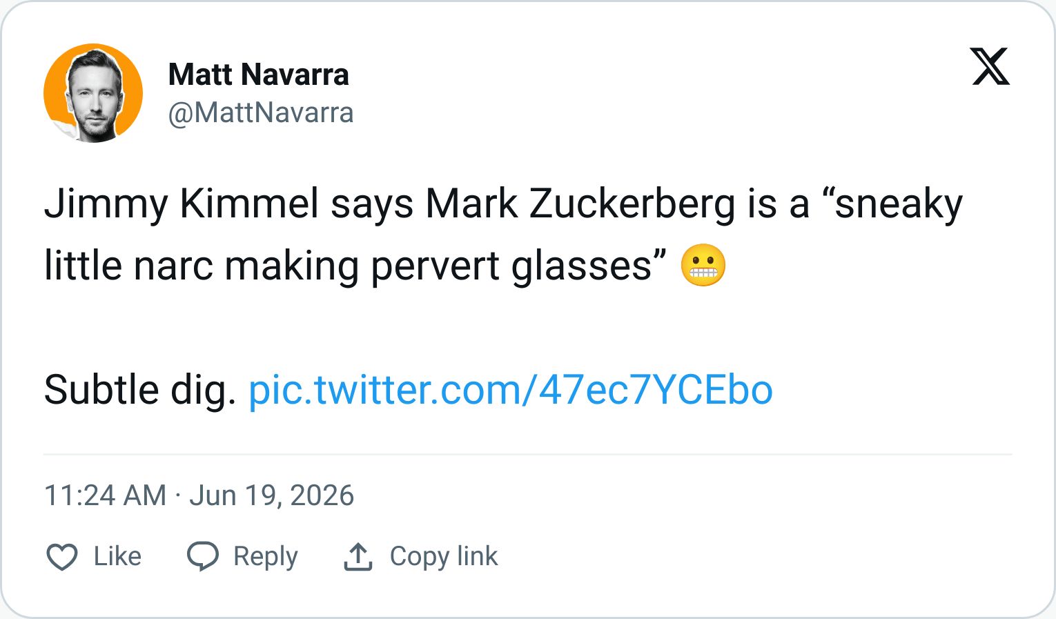 Tweet screenshot