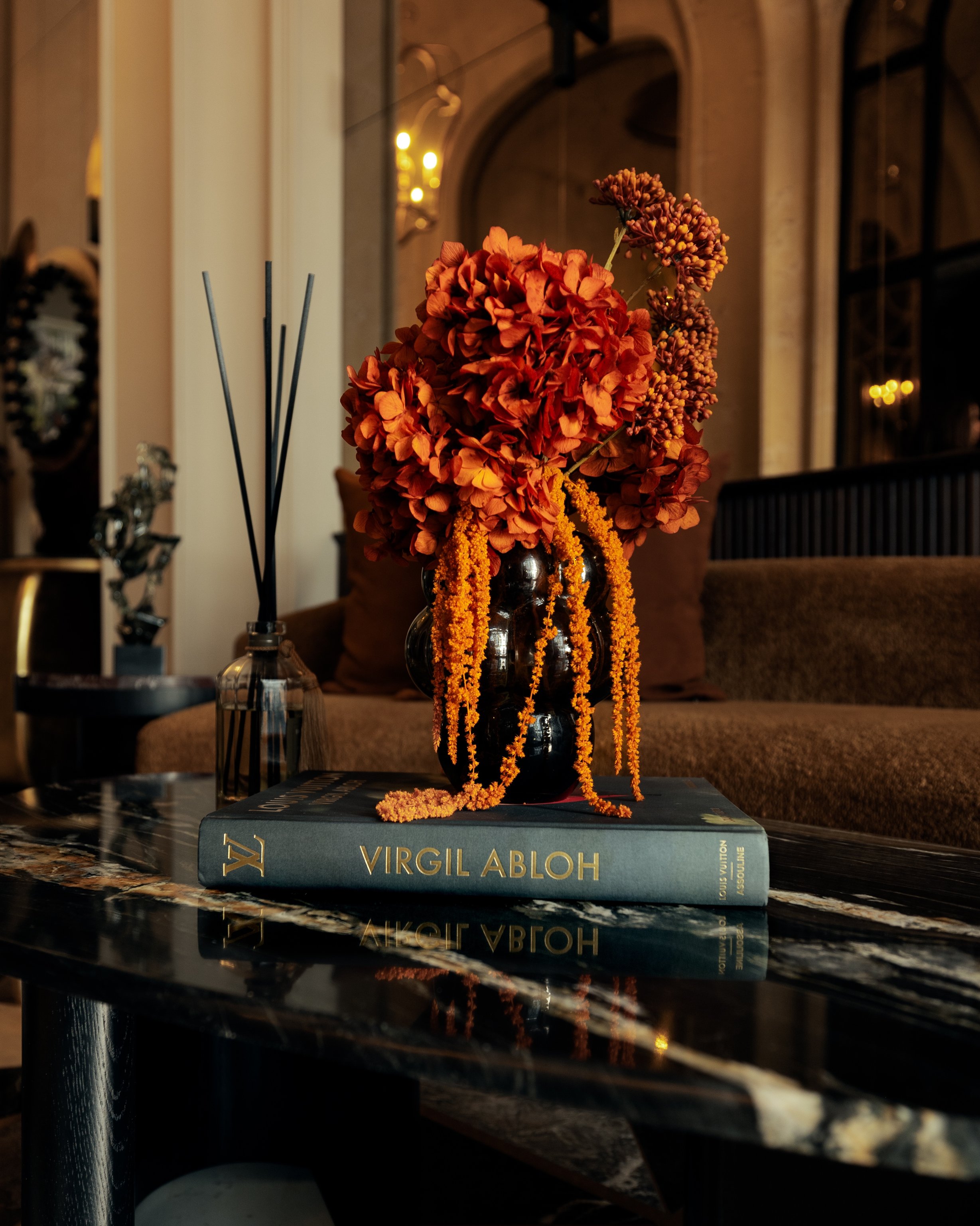 Art and design books at Marly Boutique Hotel