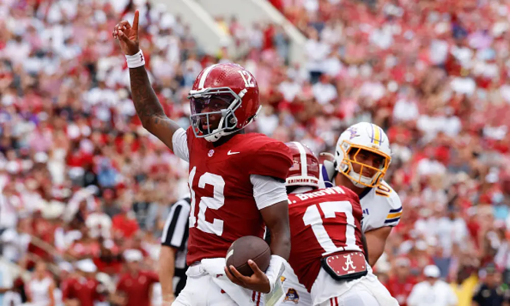 Alabama vs. Kentucky CFB Week 2