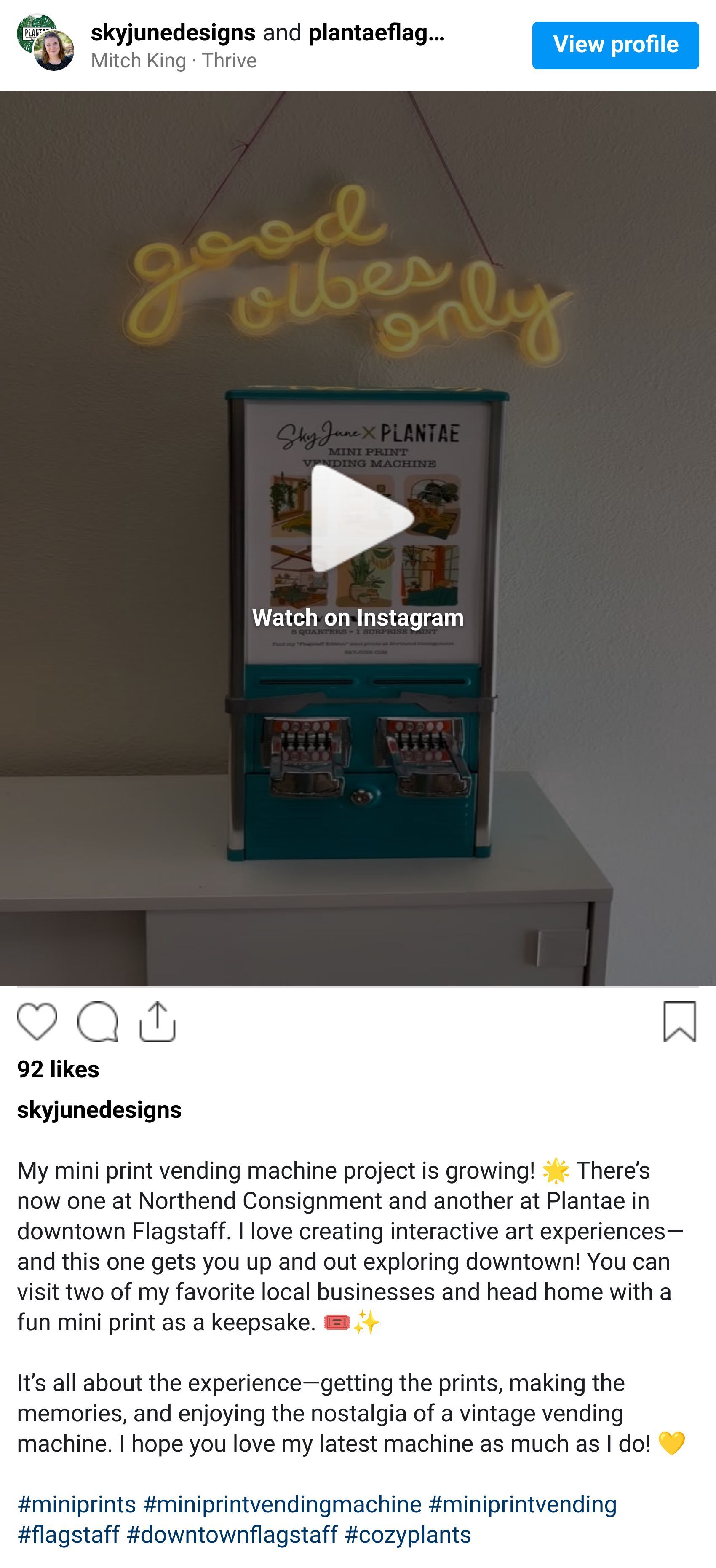 Instagram post