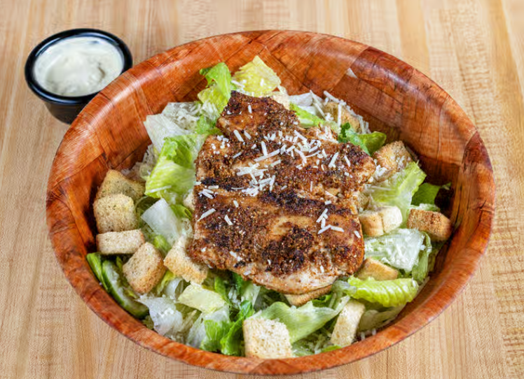 Caesar salad at LowBrow Pizza & Beer in Naples