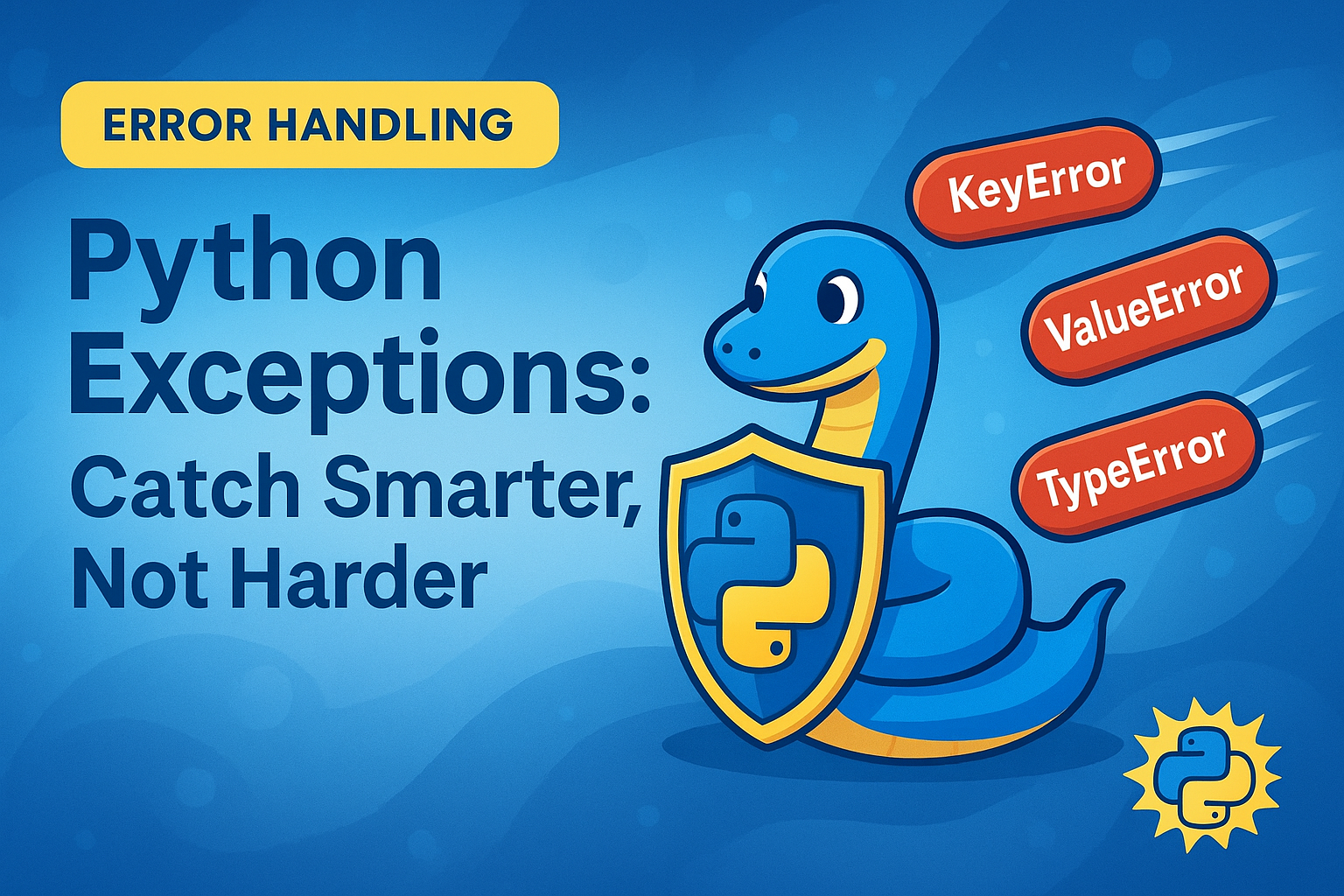 How to Handle Python Exceptions: Stop Errors from Breaking Your Code