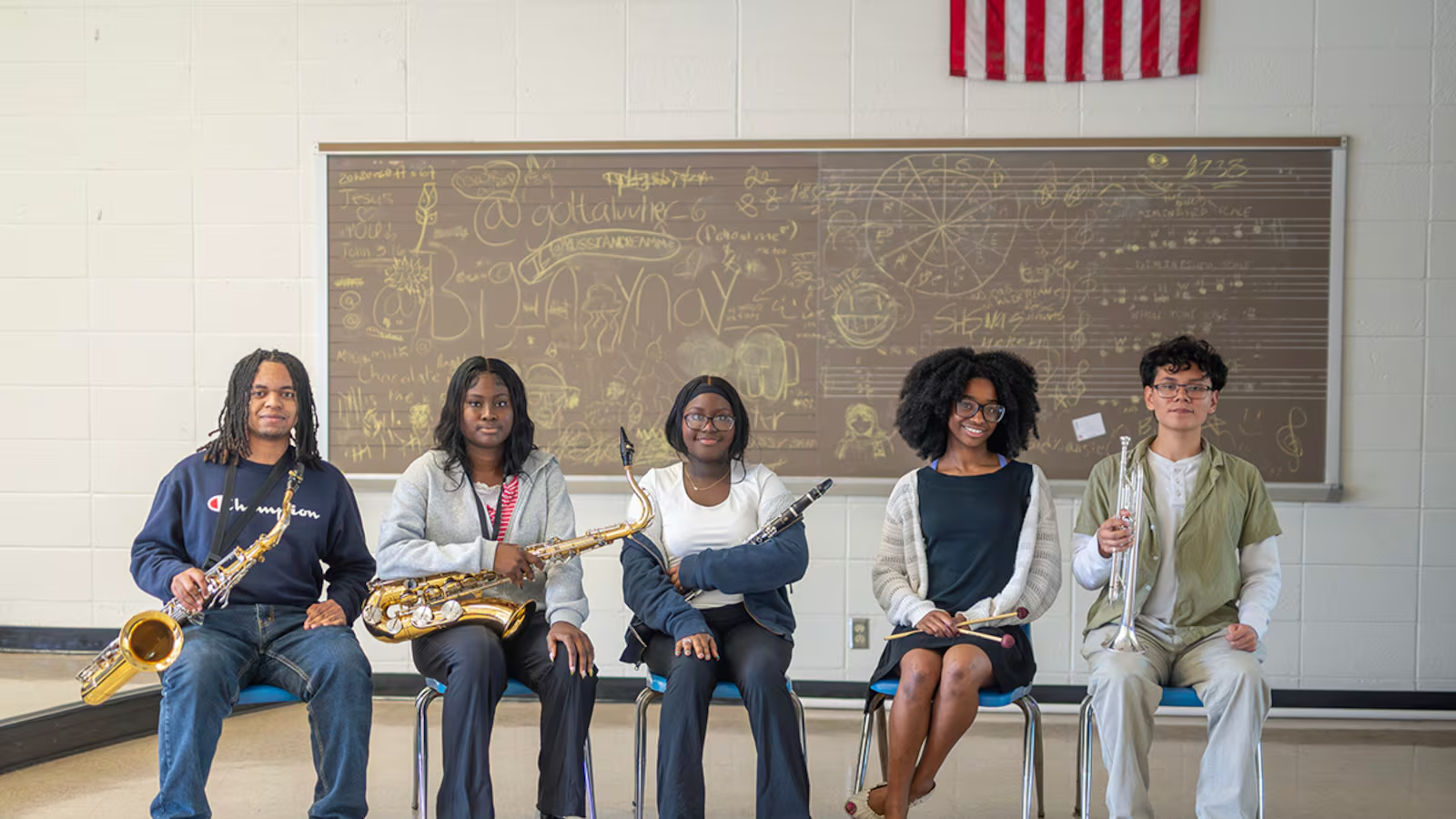 Arsenal Tech’s band program helps students form close friendships — and go to college