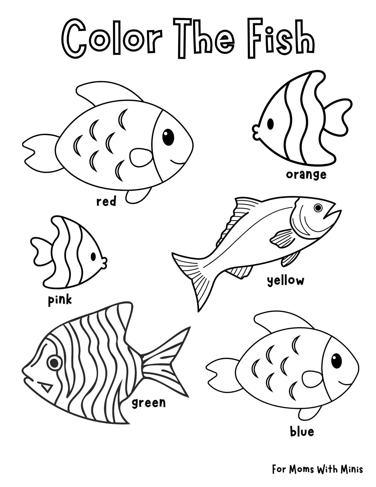 Color The Fish