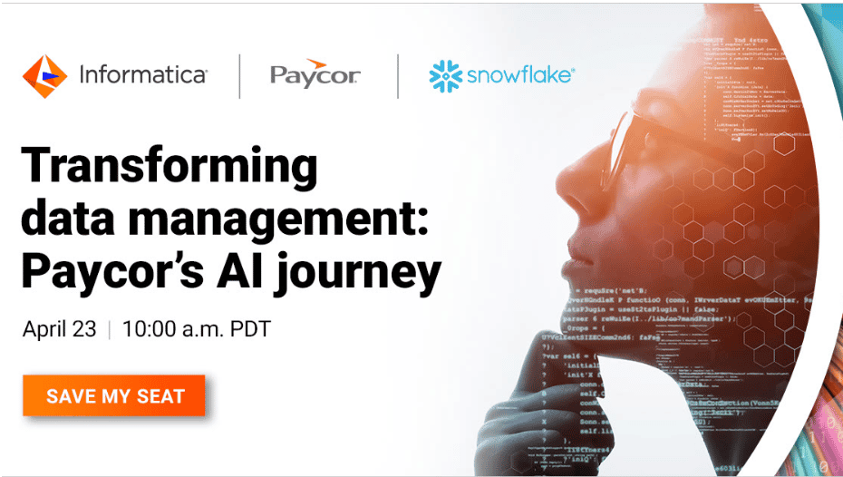Revolutionizing data management: Paycor’s AI journey with Informatica & Snowflake