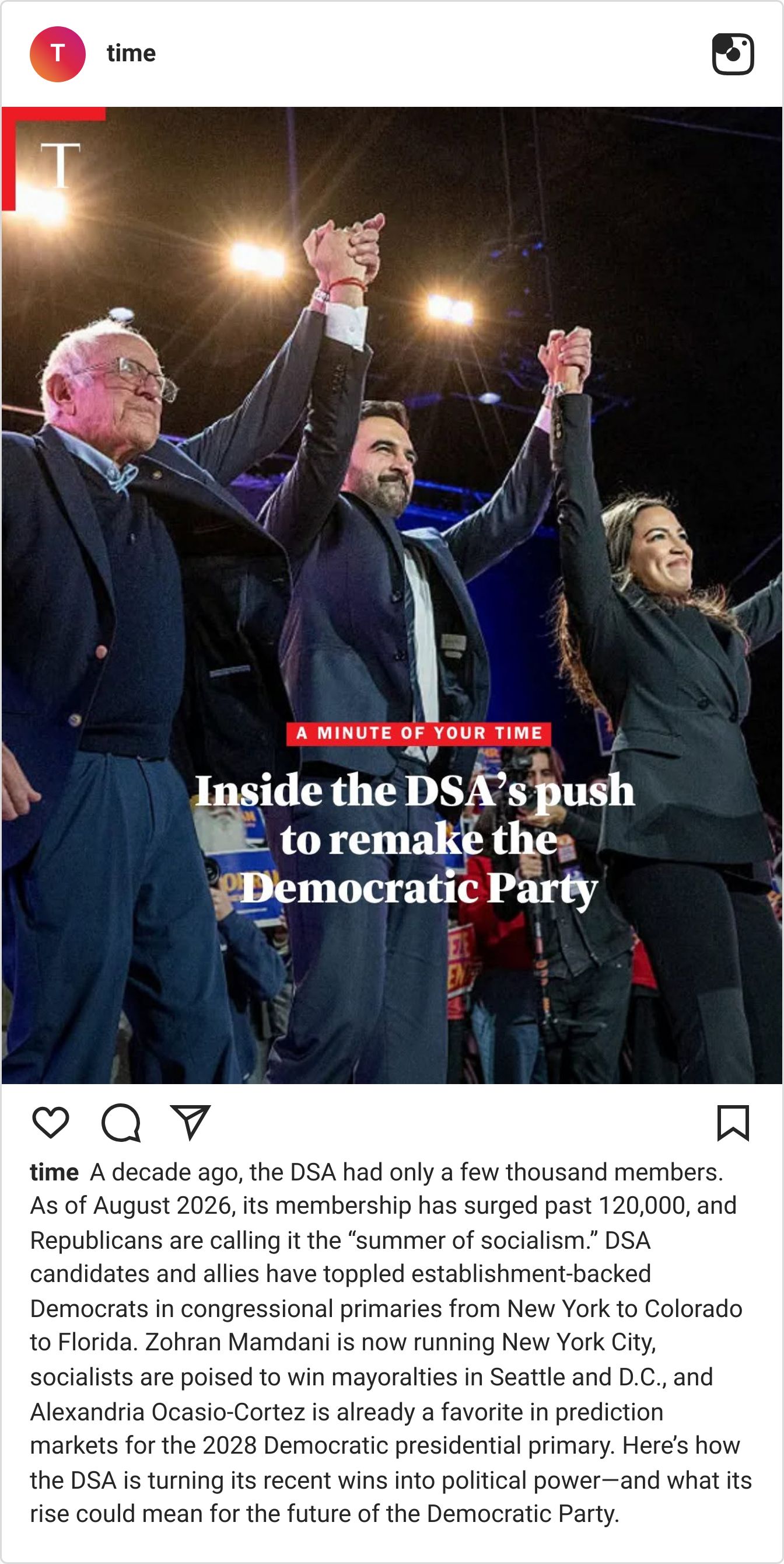 Instagram reel screenshot