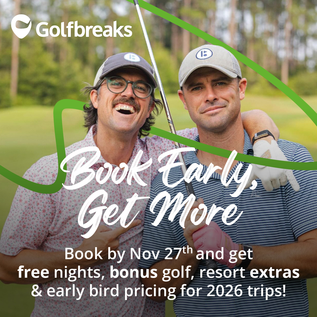Golfbreaks 2026 Early Booking
