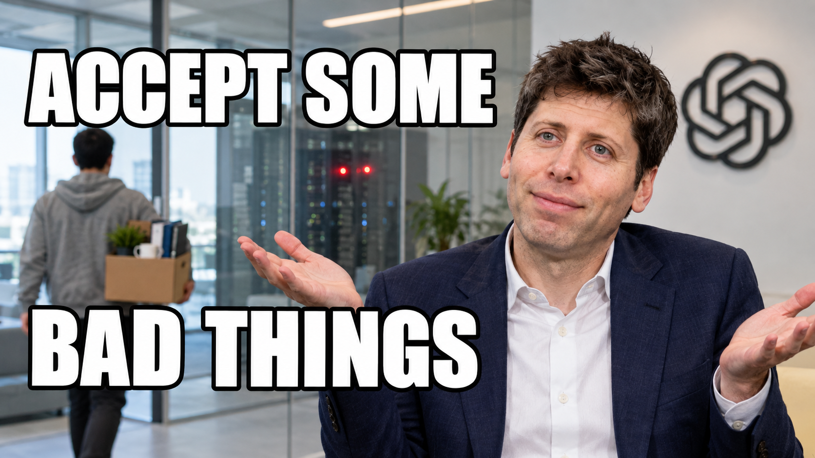 Sam Altman wants you to accept some bad things