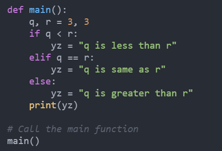 If, Else, and Elif Statements