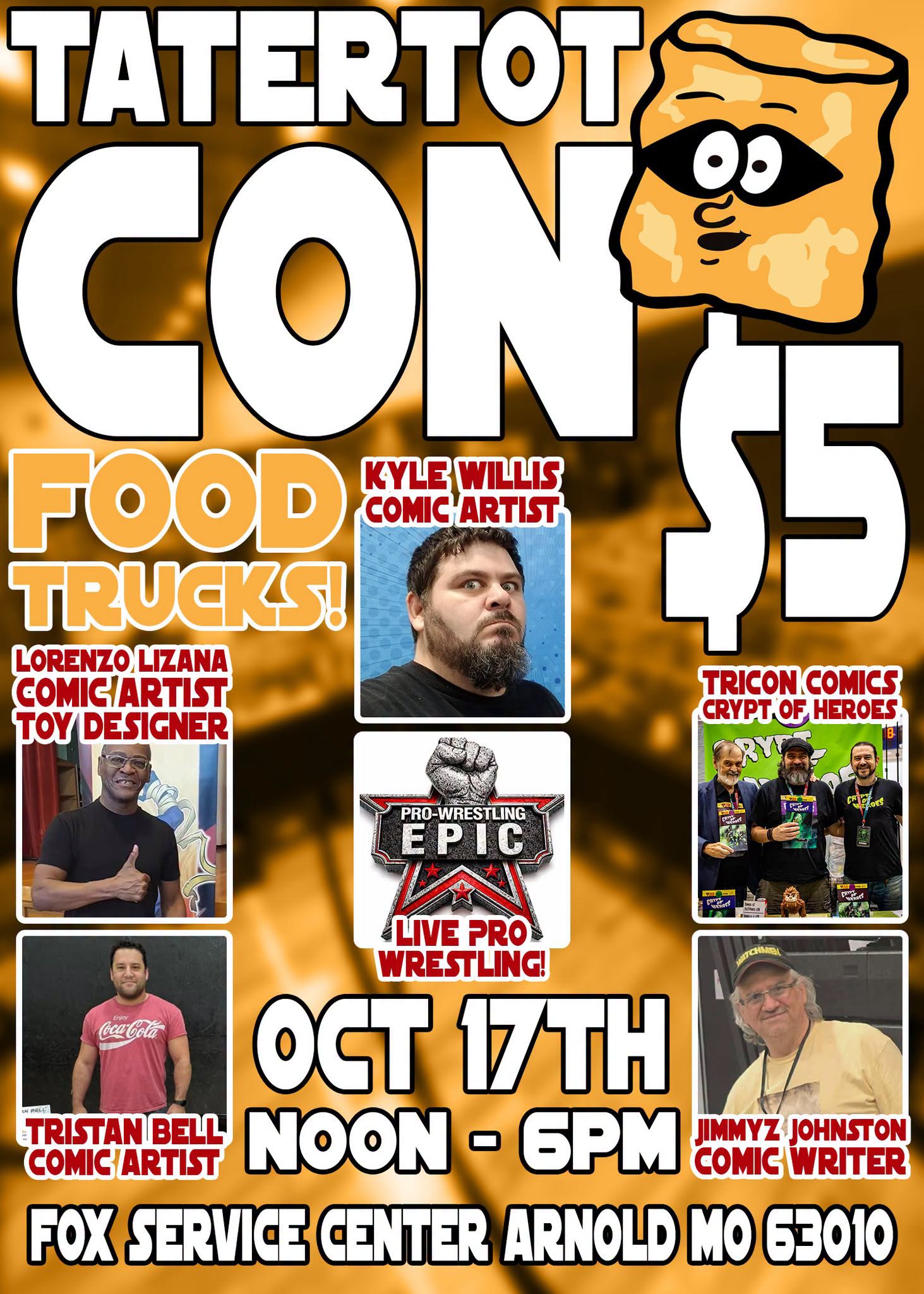 Tatertot Con Year 3 - October 17