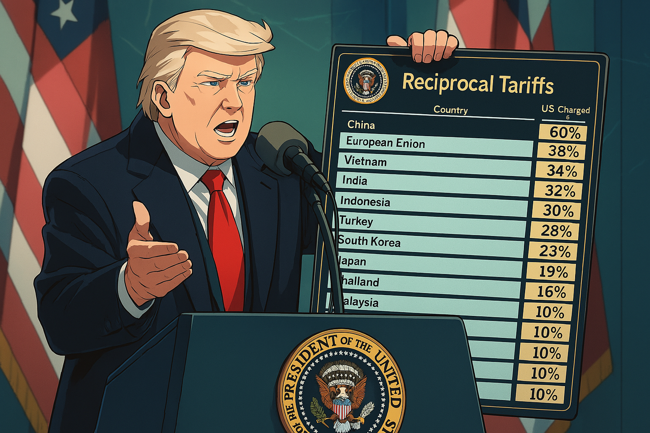O Impacto das Tarifas de Trump e Seus Efeitos nos Mercados de Criptoativos 💥💼