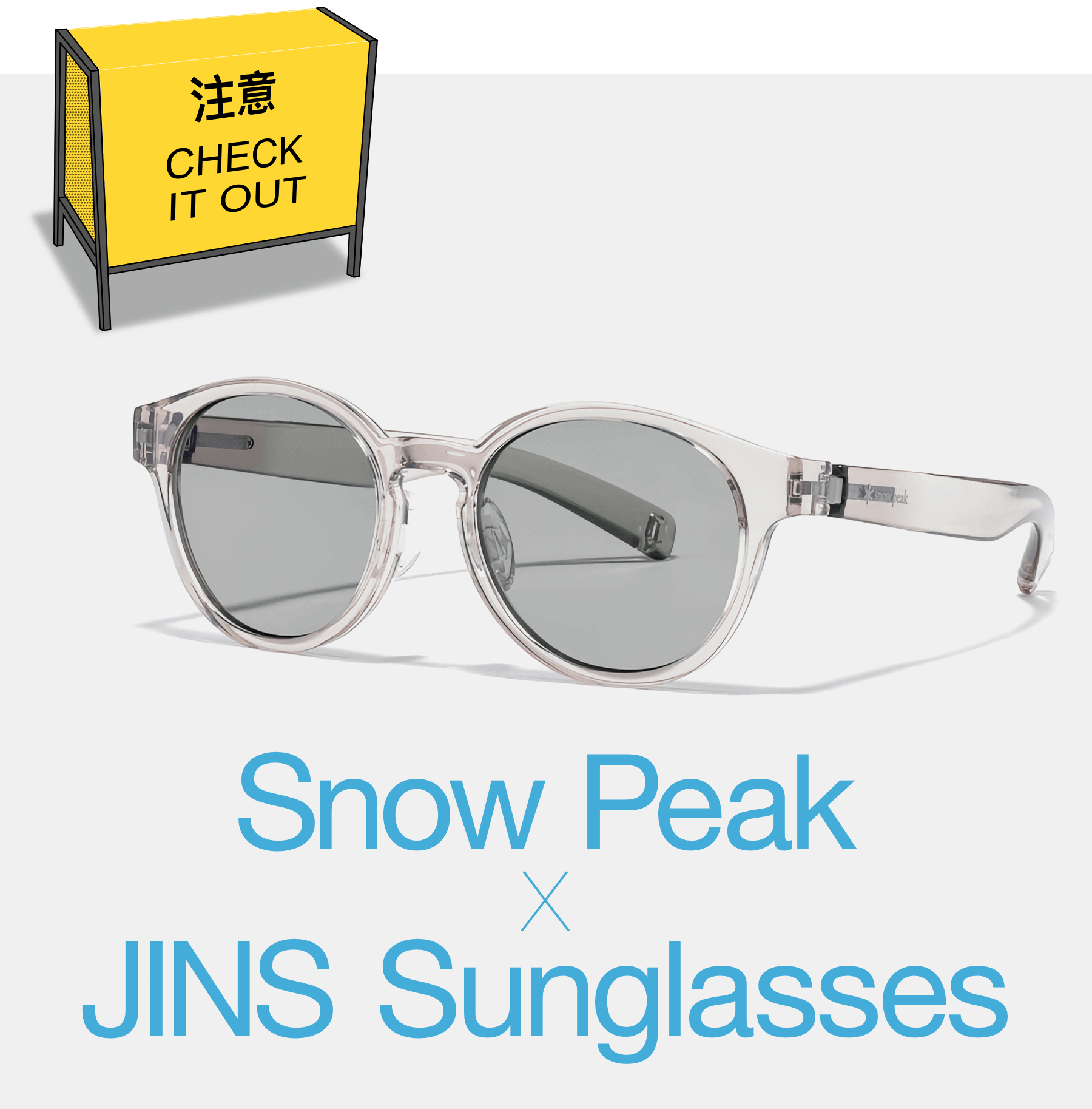 Snow Peak x JINS Sunglasses