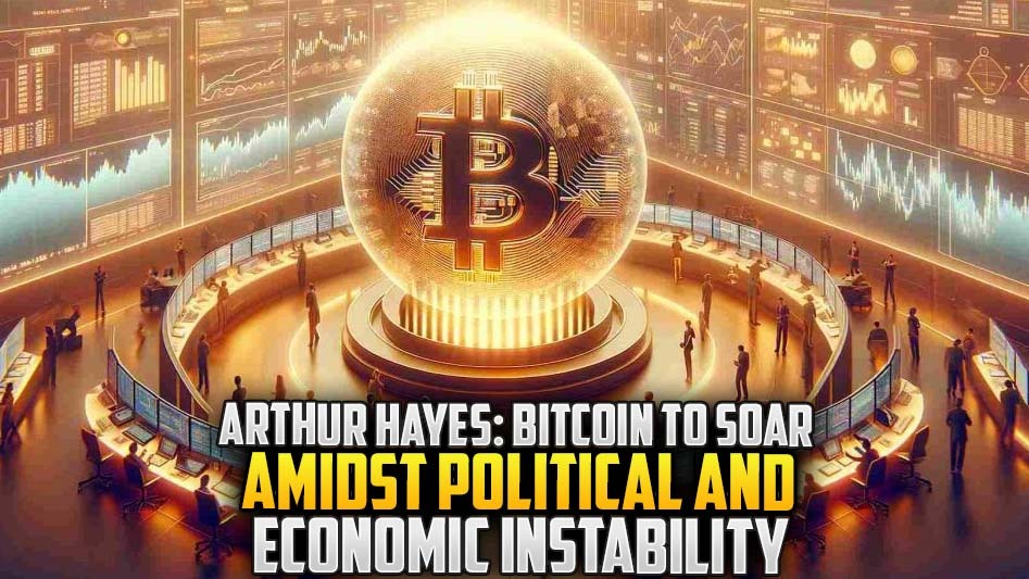 Arthur Hayes: Bitcoin to Soar Amidst Political and Economic Instability