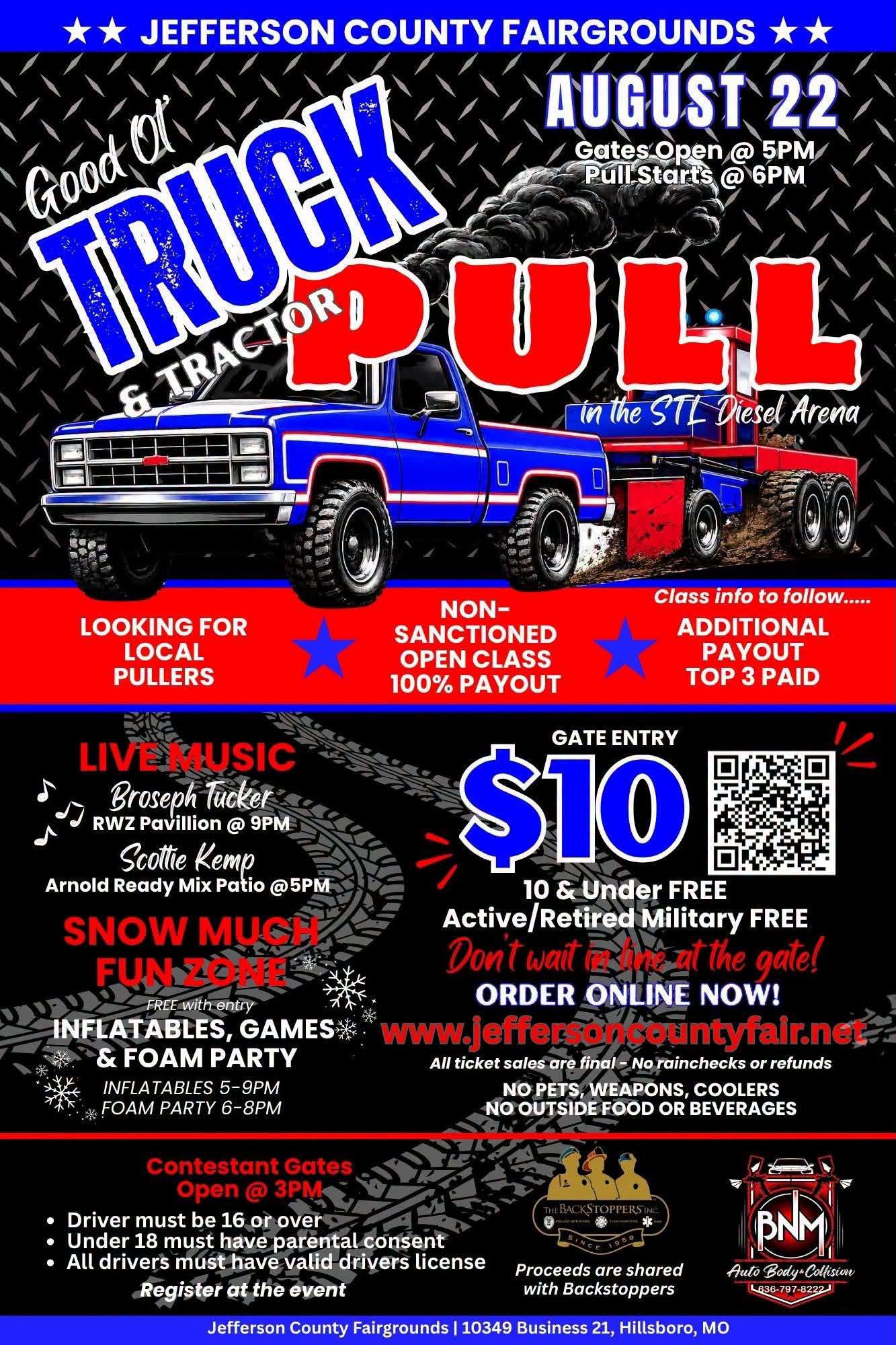 Truck and Tractor Pull August 22