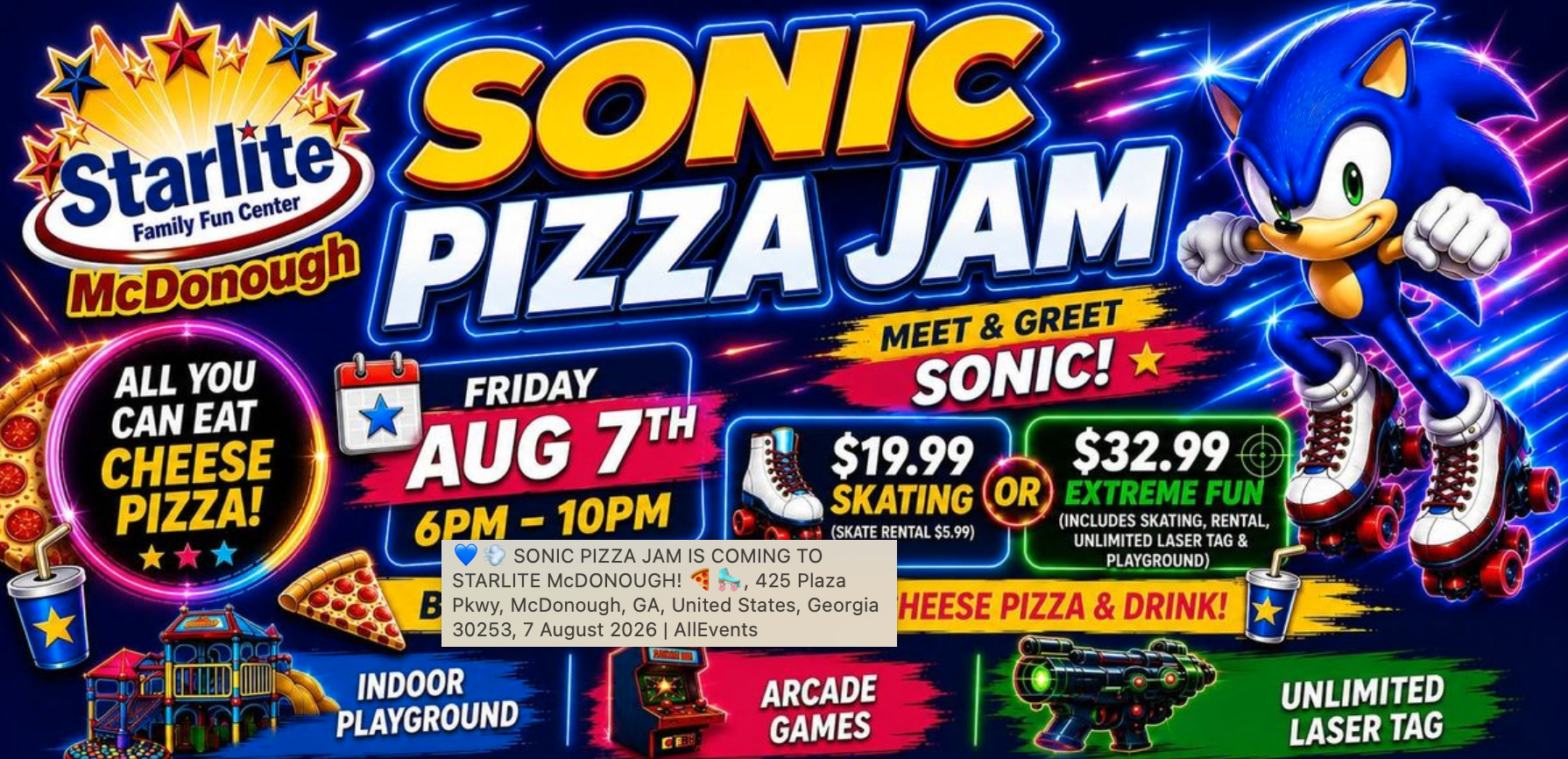 Sonic Pizza Jam