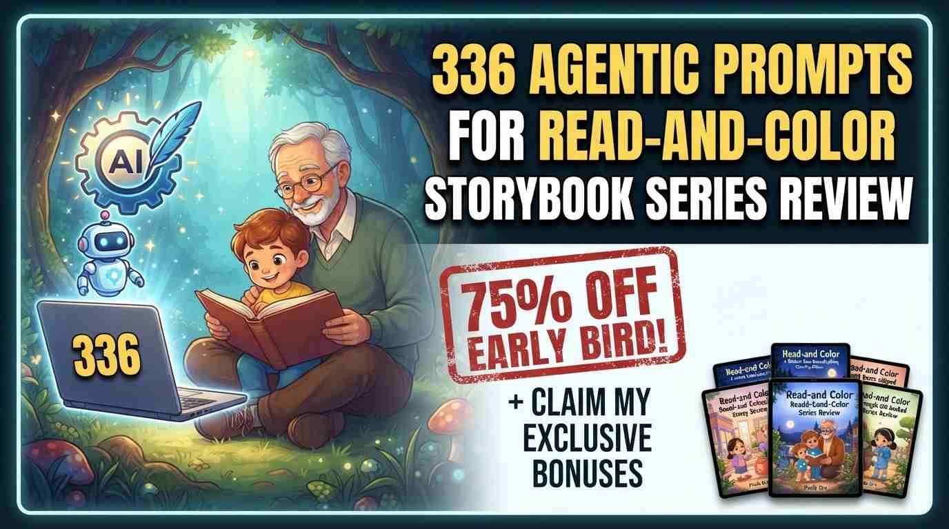 What is 336 Agentic Prompts for Read-and-Color Storybook Series?