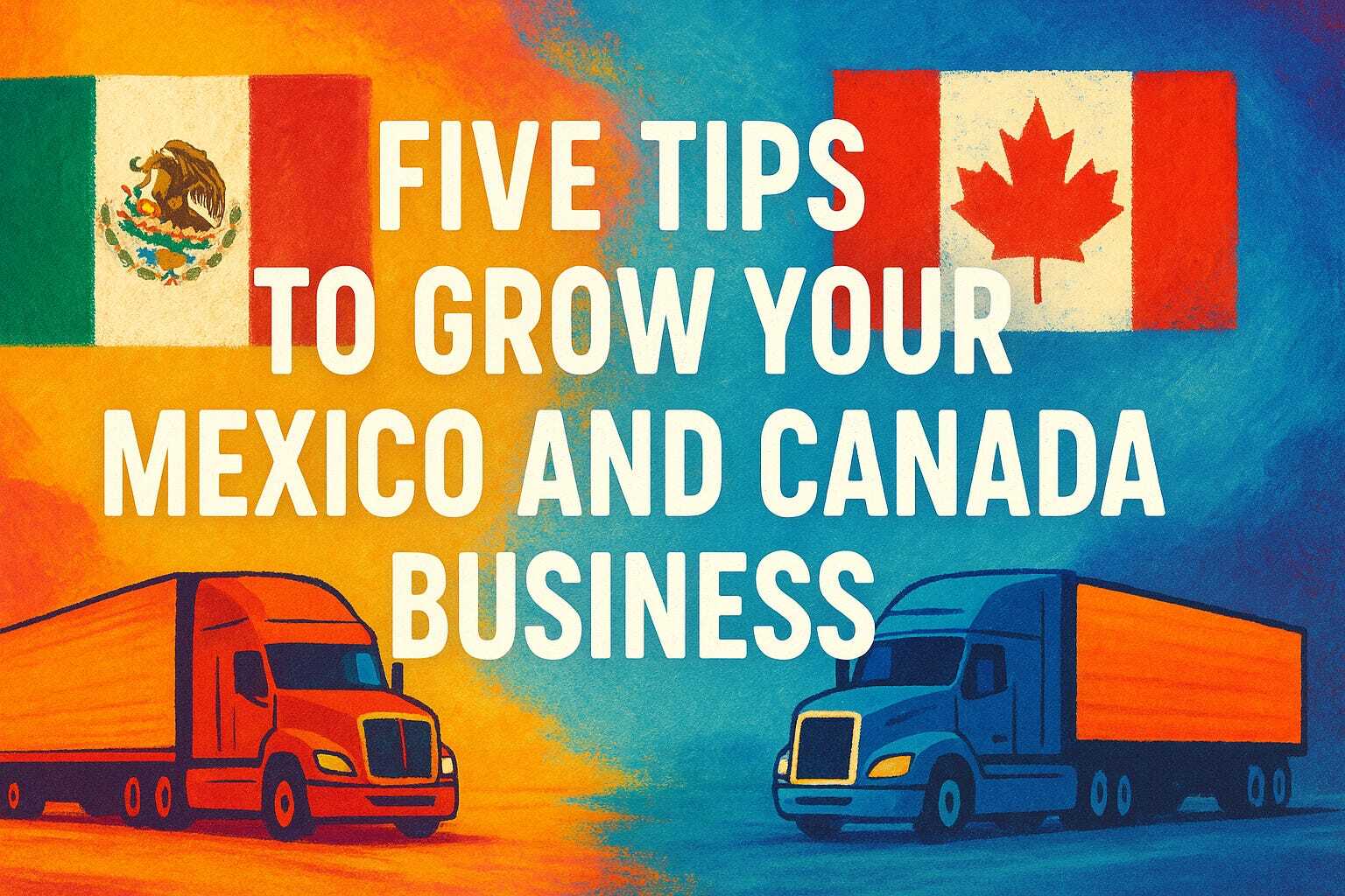 Five Tips to Grow Your Mexico and Canada Business