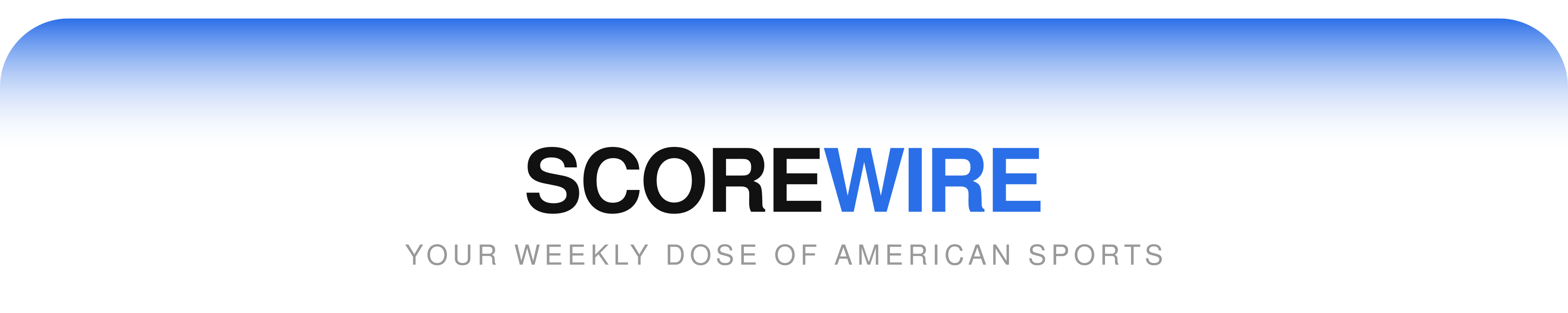 ScoreWire - Your weekly dose of American sports