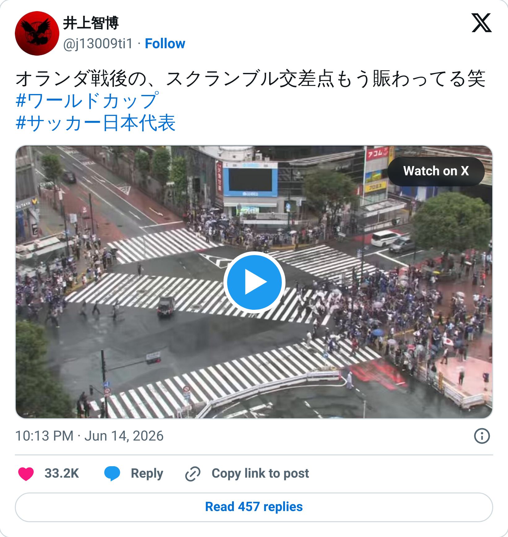 Tweet screenshot