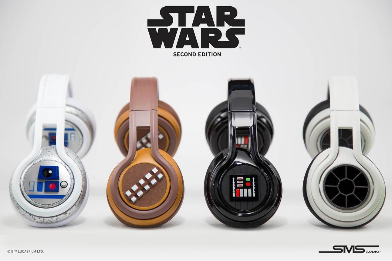 Hear the Force with these SMS Audio Star Wars headphones.
