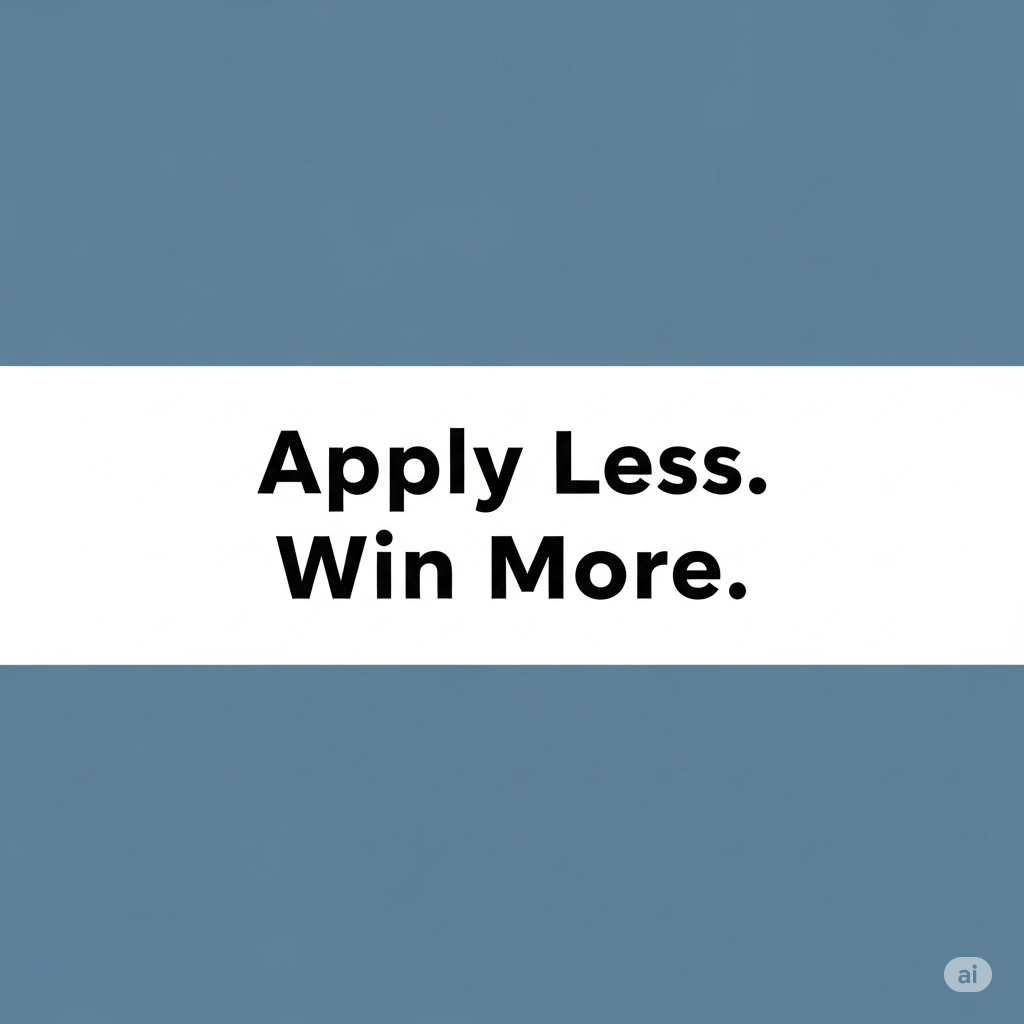 Apply Less. Win More.