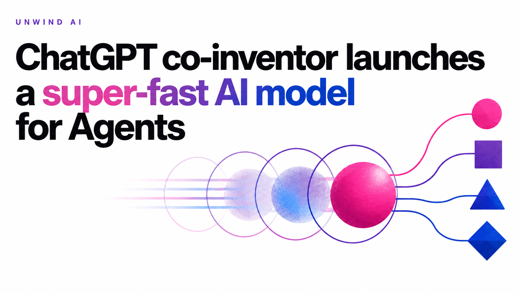 ChatGPT co-inventor launches a super-fast AI model for Agents