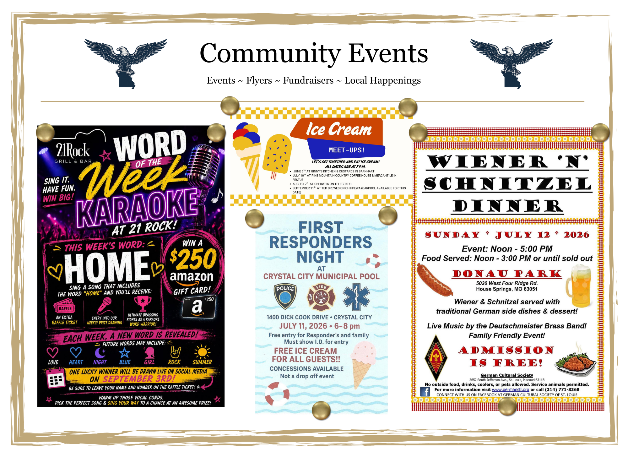 The Jefferson Review Community Events