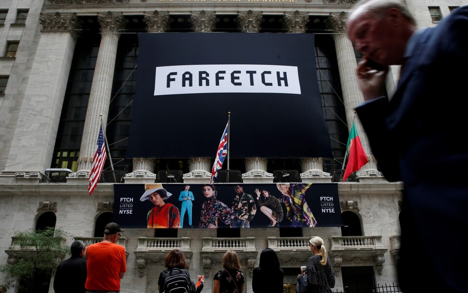 A Farfetch foi vendida após quase falir