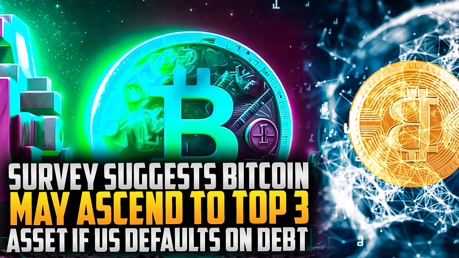 ⚡Survey: Bitcoin Could Top 3 Assets if US Defaults on Debt