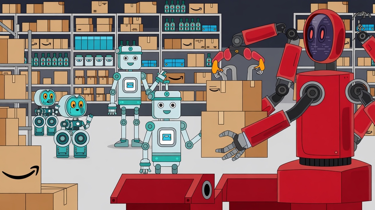 Amazon's $15B robot warehouse push