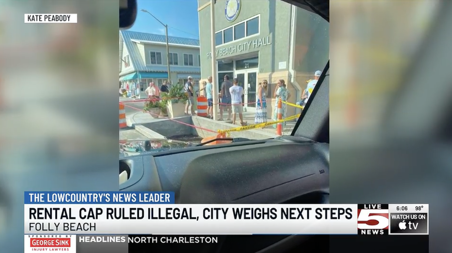 🏝️ Court voids Folly Beach's 800-rental cap