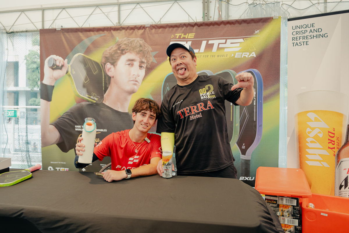 Clarence, the man who brings top players to SG (word has it that he took Gabe out partying the night before)!