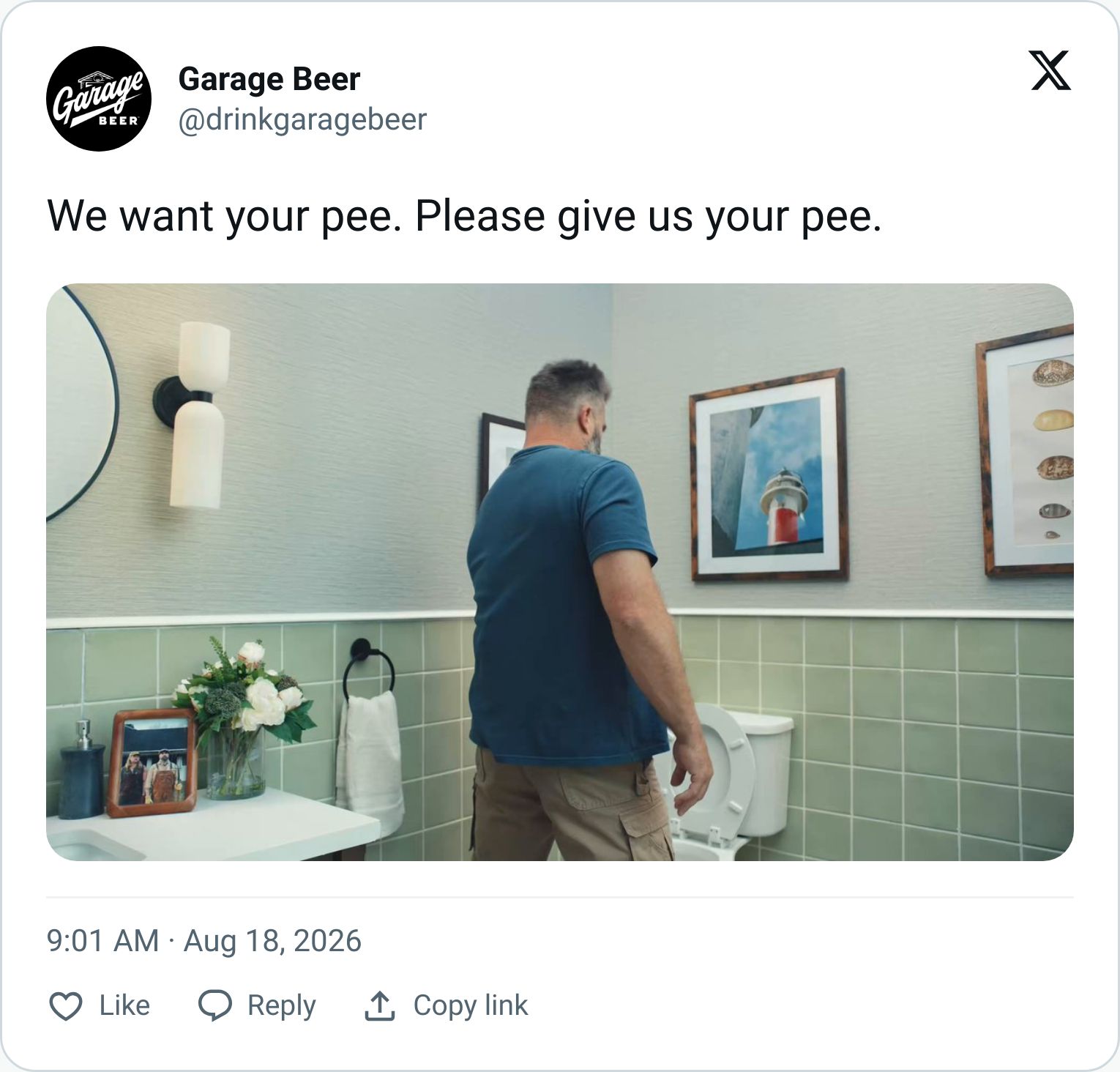 Tweet screenshot