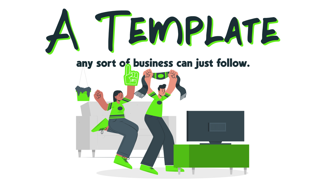 Easy launch template for a business