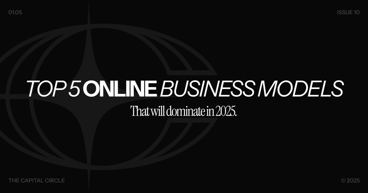 Top 5 Online Business Models That Will Explode in 2025