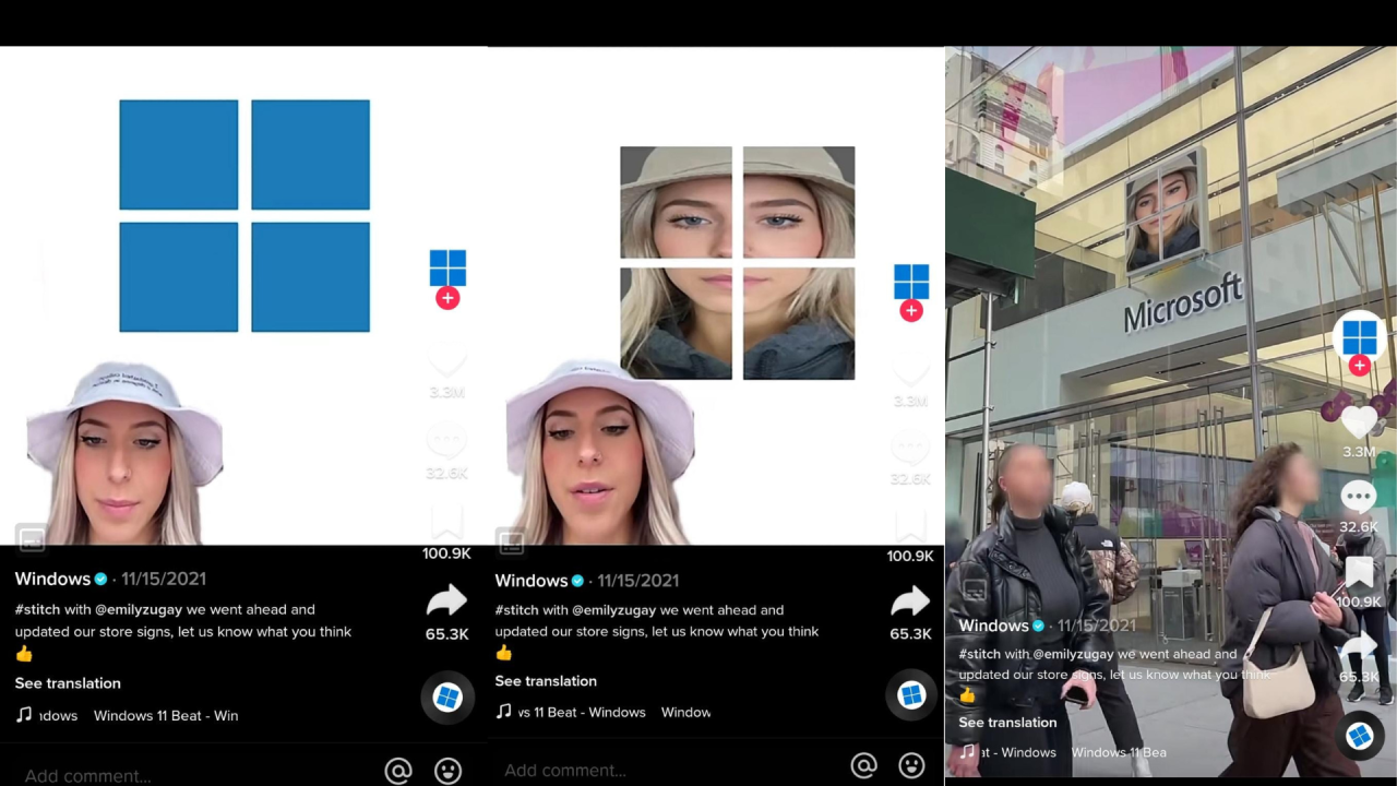 A única pessoa que o Windows segue no TikTok