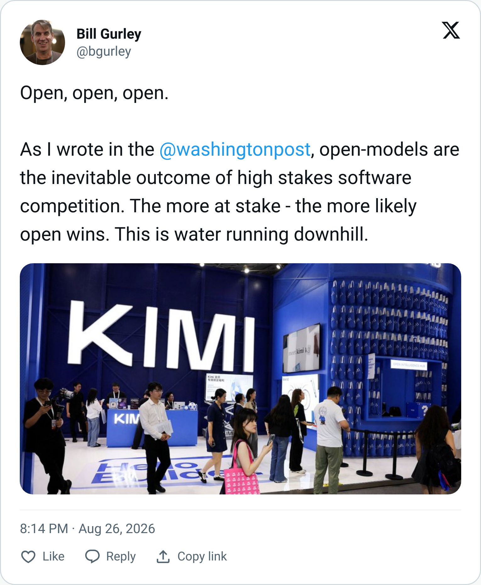 Tweet screenshot