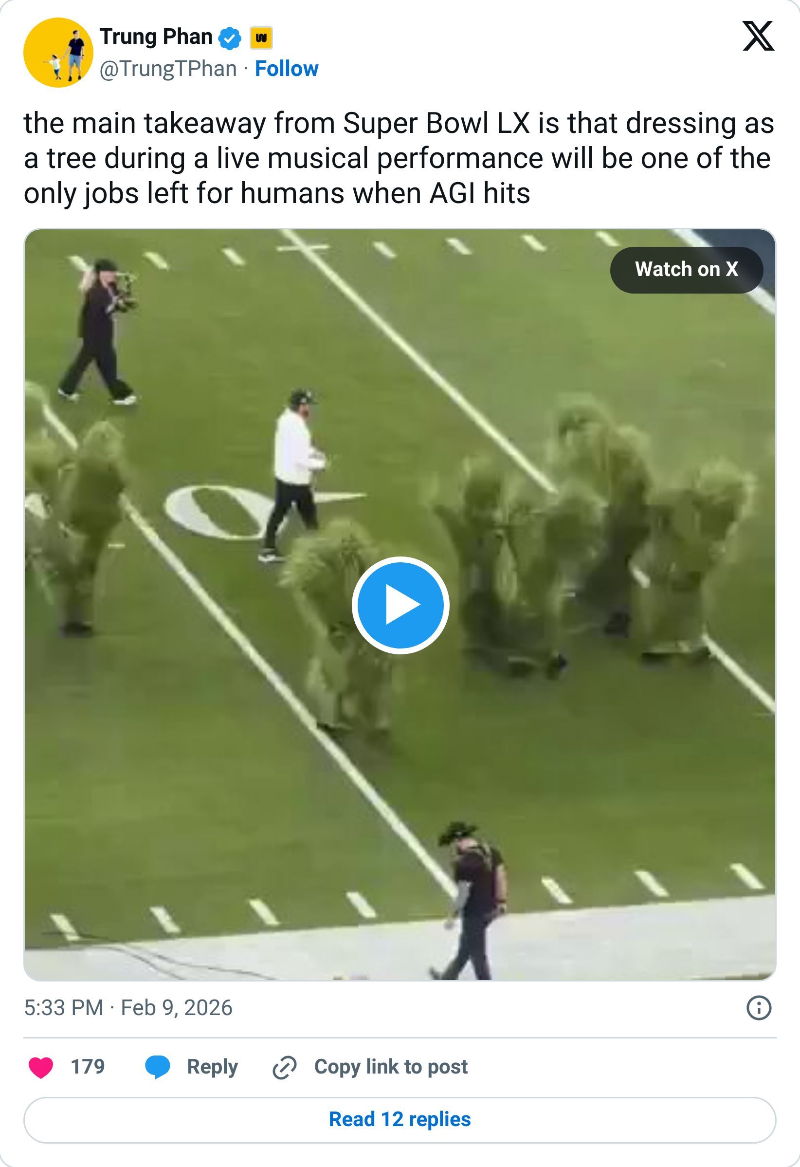 Tweet screenshot