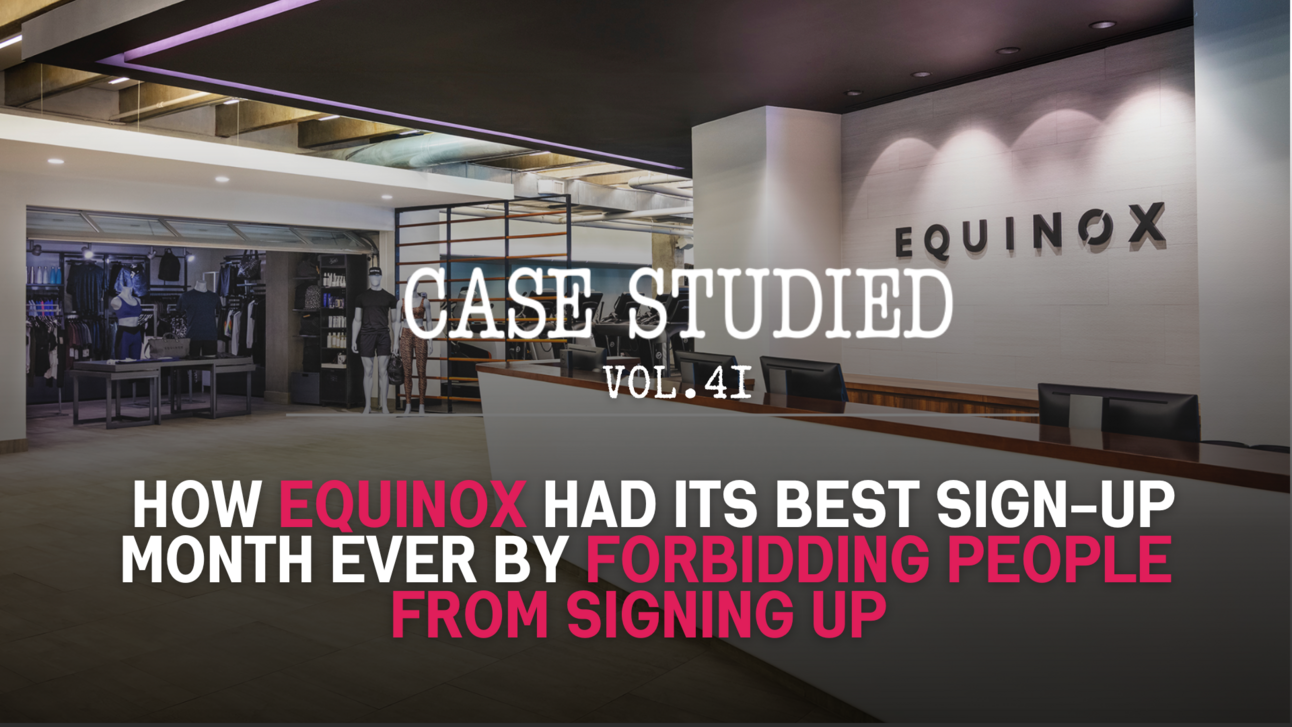 Case Studied: Vol 41. Equinox: No quitters allowed 💪