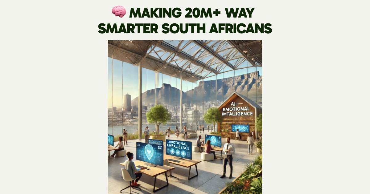 Tech Teaching EQ At Work 🧠 Making 20M Way Smarter South Africans