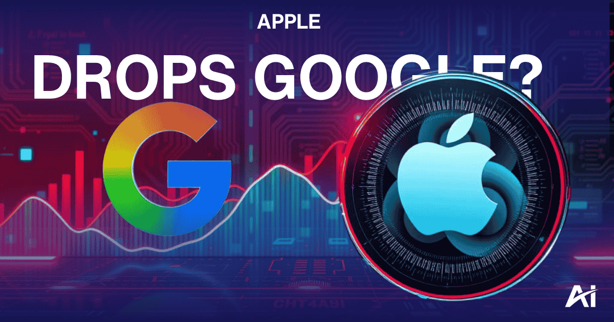 👀 Apple drops Google?