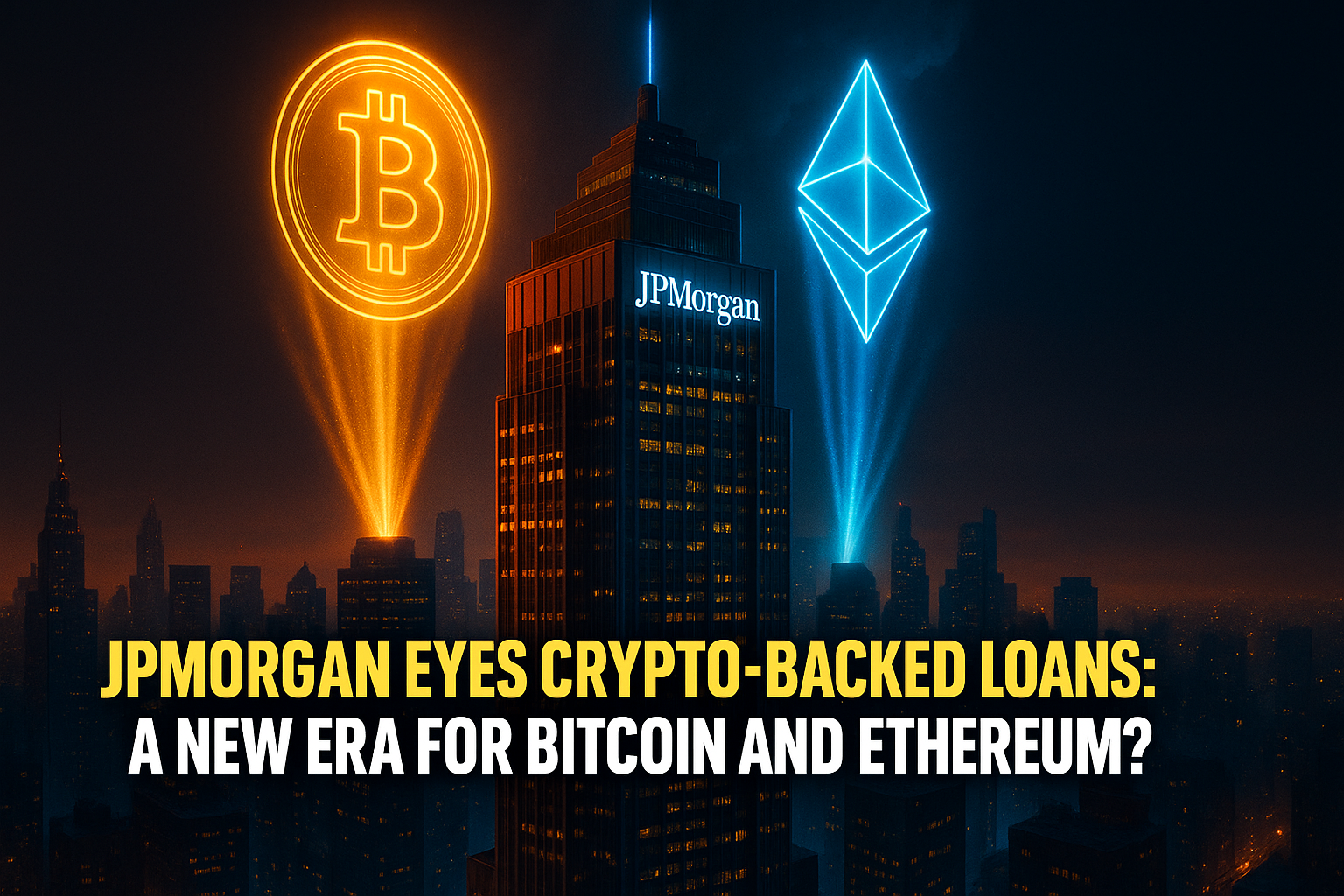 JPMorgan Eyes Crypto-Backed Loans: A New Era for Bitcoin and Ethereum?