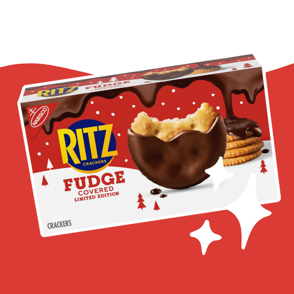 Fudge Cover Ritz 🛒🎄 Almost Gone: Chocolate-Covered RITZ
