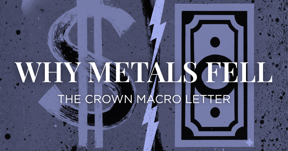 Why Metals Fell and What This Means for Your Portfolio