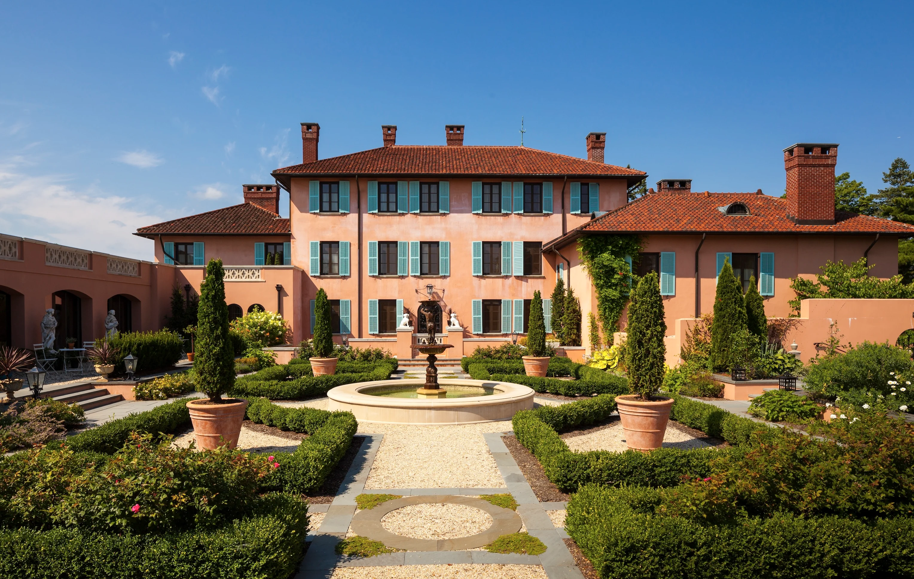 Glenmere Mansion Makes Chester, New York Feel Like a Private Tuscan Estate