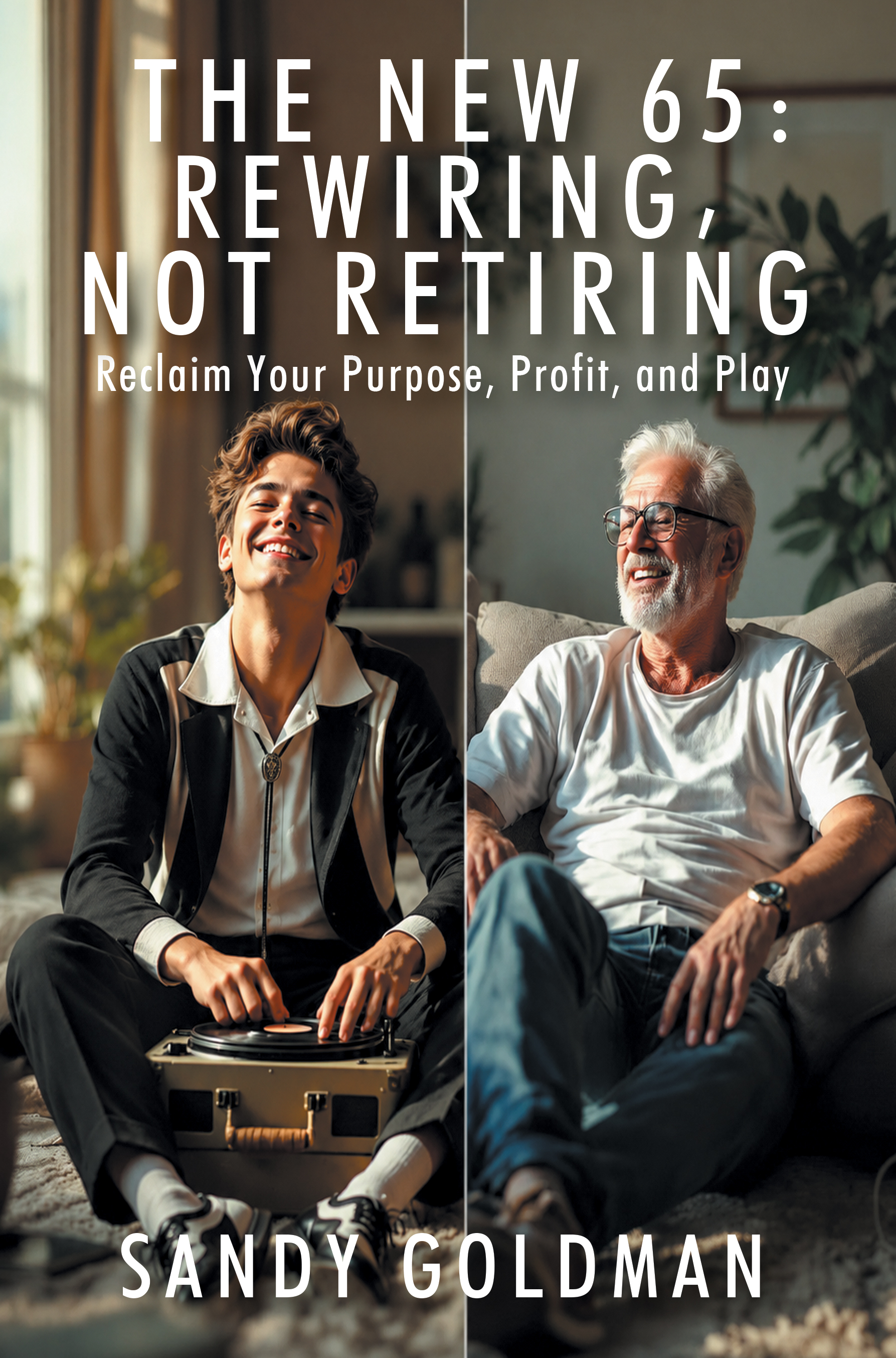 Cover of The New 65: Rewiring, Not Retiring by Sandy Goldman